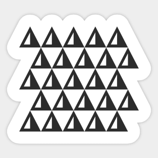 Triangles Sticker